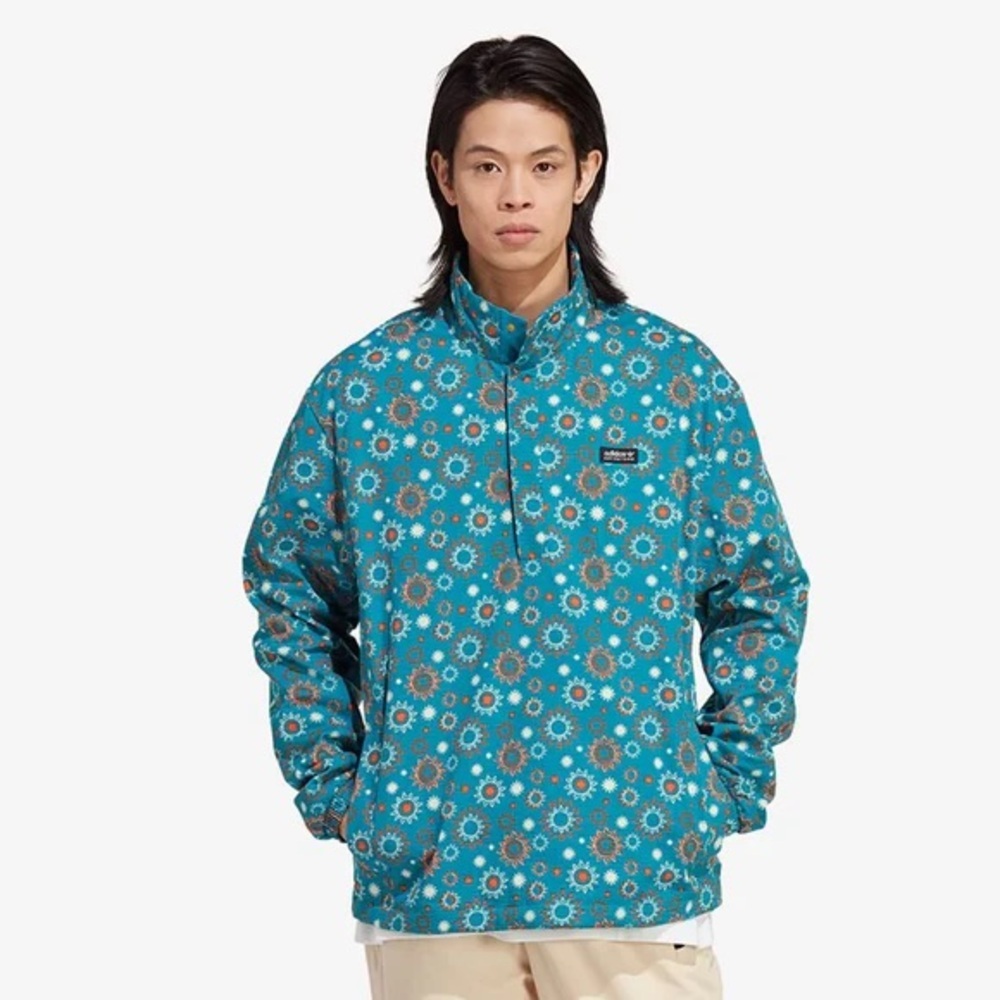 NWOT Adidas Originals ADVENTURE HALF ZIP ANORAK JACKET